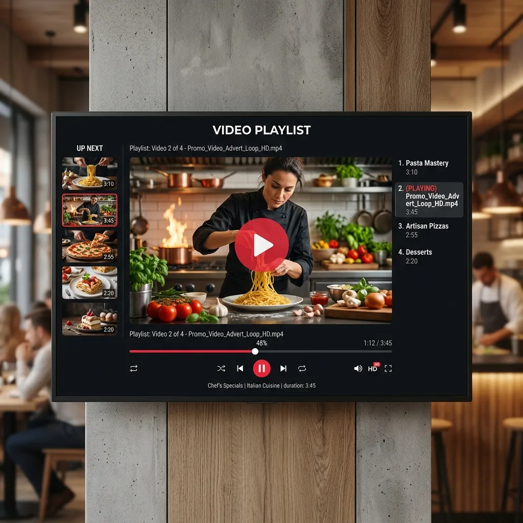 Loop Multiple Videos Mockup